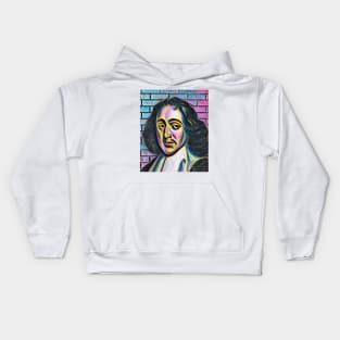 Baruch Spinoza Portrait | Baruch Spinoza Artwork 9 Kids Hoodie